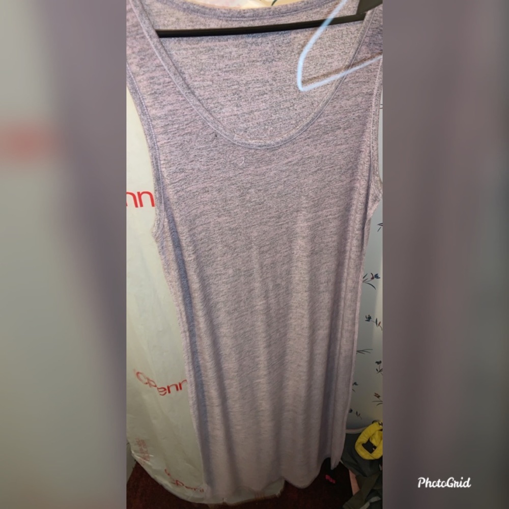 Sweater Sleeveless dress.
